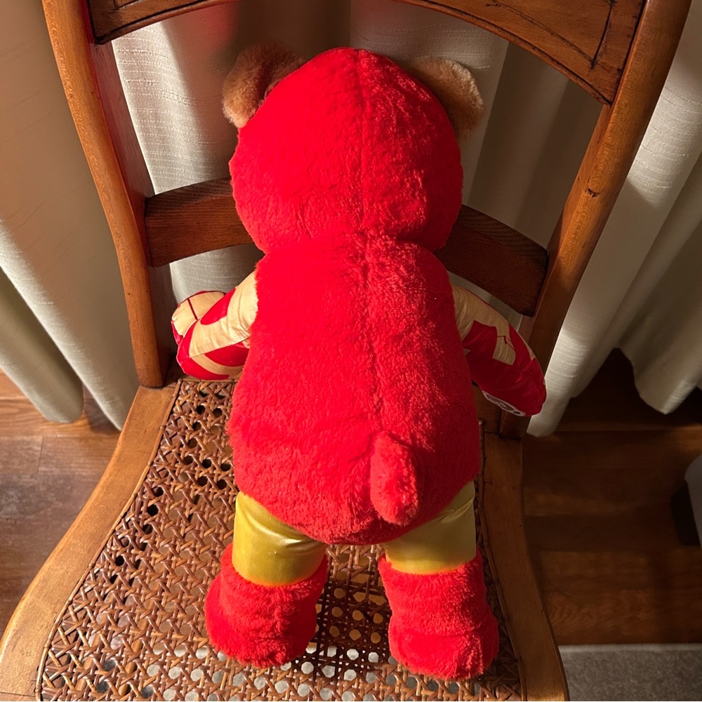 Build a Bear Iron Man Marvel plush w light up paw - Picture 5 of 7